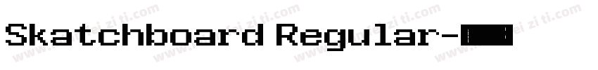Skatchboard Regular字体转换